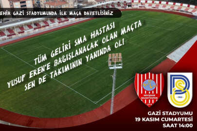 Nevşehir Gazi Stadyumu'nda anlamlı heyecan