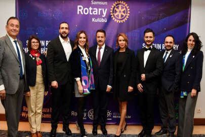 Samsun Rotary Kulübü 'Meslek Hizmetleri Ödülleri' verdi