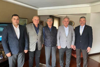 Turhan Tayan'a Mudanyalı STK başkanlarından nezaket