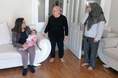 CHP'li Vekilin depremzede Azra bebek ile Mudanya'da duygusal buluşması