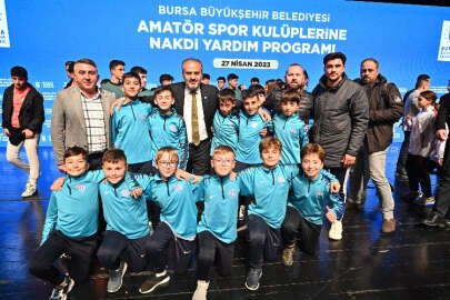 Bursa'da amatör kulüplere 'Büyükşehir' gücü