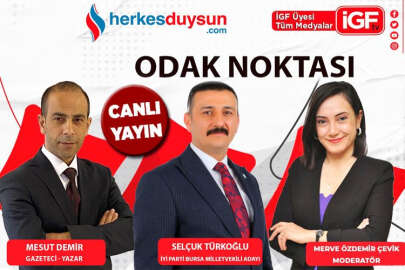 İYİ Parti Bursa Milletvekili adayı Selçuk Türkoğlu 'Odak Noktası'nda (CANLI)