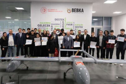 BEBKA destekli drone TechIN Bursa'da sergilendi