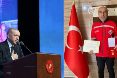 Bingöl İtfaiye Ekibi'ne Erdoğan'dan ödül