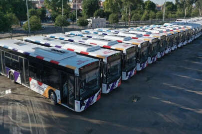 Adana otobüs filosuna yeni takviye