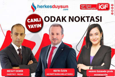AK Parti Bursa Milletvekili Refik Özen 'Odak Noktası'nda (CANLI)