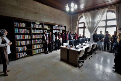 Nevşehir'de halk kütüphanesine yoğun ilgi